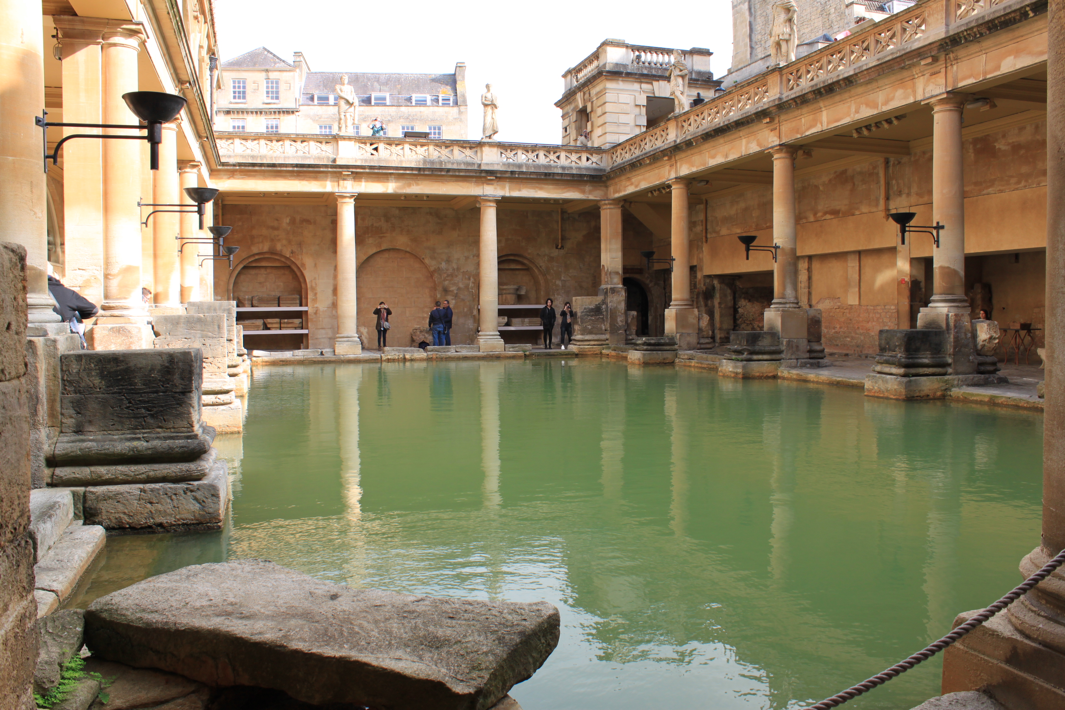 A Step Back in Time: Exploring the Roman Baths in Bath, England ...